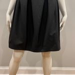 Armani Jeans Above The Knee Pleated Dress Black Size M Photo 3