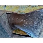 Women’s J.B. Dillon Reserve Distressed Turquoise Patina Western Boots – Size 11B Brown Photo 8