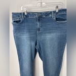 Croft & Barrow  premium denim size 18 blue jeans stretch short‎ Photo 1