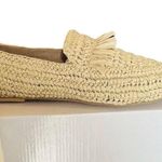 NEW Moroccan Raffia MIAMI LOAFERS SHOES Women's 40, 9 Natural Slip On Moccasin Tan Photo 1
