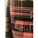 Blac Label Women's Juniors Plaid Flannel Full Zip Coat Jacket Size L Multi Photo 4