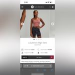 Lululemon Spiced chai  align tank size 10 Photo 4