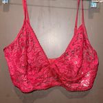 INC Red Lace Valentine’s day Bralette Photo 0