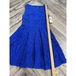 City Studio Juniors Lace Trim Mini Fit & Flare Dress Size 3 Bright Royal Blue Photo 10