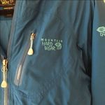 Mountain Hardwear  Blue Winter Jacket Extra Small Photo 2