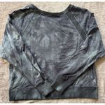 Lole Lolë Women's Crop long-sleeve Top Crew neck Camo Gray Size Medium Photo 9