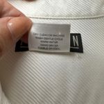 Thalian Women's Classic White Cotton Button Down Shirt Size 10 Long Sleeve Photo 4