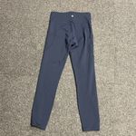 Lululemon  Wunder Train High Rise Tights with Pockets 25" Navy Blue Photo 3