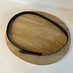 Vintage 90s Brown Distressed Worn in Genuine Harness Leather Belt Size Large Photo 9