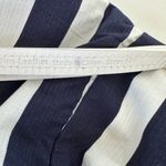 Charter Club  Navy & White Natuical/Coastal Stripe Fit & Flare‎ Dress Size 14 Photo 13