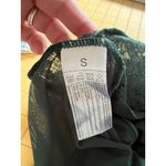 Green mesh lace bodysuit lingerie teddy size S Photo 3