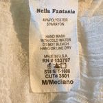 Nella Fantasia White Tank Top M Fringe Pompom Trim Size M Photo 9