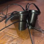 Pretty Little Thing Black Croc Strappy Heels Photo 3