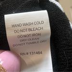 Kerisma NWT Black and White Monochrome Striped Knit Long Sleeve Top Medium Large Photo 8