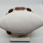 Tan, Pink, & Brown Bracelet Pink Photo 3