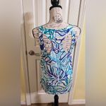 Lilly Pulitzer Monterey Tank in Poolside Blue Stay Cool Photo 4