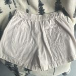 Roxy Women's Cream Shorts with front pockets and back pockets elastic back XS Photo 6