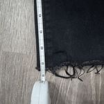 Wide Leg Cropped Denim Black Size 26 Photo 2