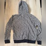 Nike  Black and White Patterned Hoodie hooded pullover sweatshirt sweater Photo 1