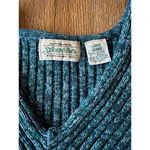 st. john's bay Vintage Women's Teal Sweater Size Large Photo 1