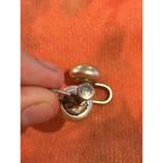 Lot D028 earrings old fashion screw on no hole 925 sterling silver Photo 8