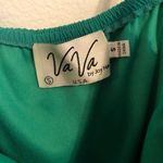 Vava by Joy Han Off The Shoulder Green Embroidery Dress  Photo 3
