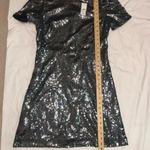 Ann Taylor Metallic  Silver Sequined Party Dress Size 8 New Photo 5