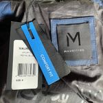 Mauritius Lailah CF leather trench coat jacket in royal blue size S small NWT Photo 14