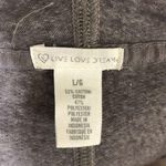 Aeropostale NWOT  Gray Sleeveless Hooded Cardigan L Photo 6