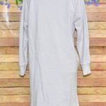 James Perse Standard  Gray Sweatshirt Dress Pockets Lagenlook Size 1 Cotton Photo 6