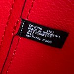 Michael Kors MK Maisie Large 3 in 1 Leather Tote Bag - Flame Red Photo 11