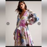 Ted Baker Rozlyn Floral Print Maxi Swim Cover Up Size Large Photo 3