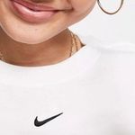 Nike ASOS essential boyfriend t-shirt in white Photo 1