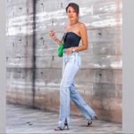 Abercrombie & Fitch  Blue High Rise Jeans Photo 2