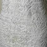 Lac Bleu  White Lace Dress Women’s Small Photo 6