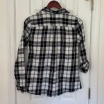 Old Navy Black & White Plaid Flannel Photo 1