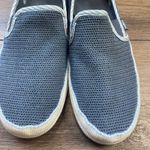 UGG Bren Waves Sneaker Women's Size 8 Slip On Shoes Blue White Cotton Mesh EU 39 Photo 2