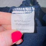 Grace Karin Women's Blue High Waisted Pull On Stretchy Casual Ankle Length Pants Photo 4