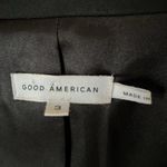 Good American  defined elastic waist black blazer Photo 3