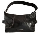 Nine West Women's Black Faux Leather Shoulder Bag Photo 0