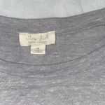 Ultra Flirt ‎ Womens Medium Gray Long Sleeve Knotted Top Round neckline pullover Photo 7