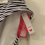 Xhilaration  Women's Navy Blue White Stripe Cheeky Bikini Bottom Size 2X Photo 10