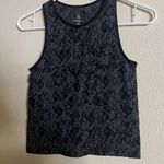 Tangerine Women's Black Print  Workout Athletic Tank Top Seamless Size Small Photo 0