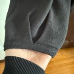 Free People  | FP BEACH Black Freya Knit Joggers \ Barrel Leg Pants Size Medium Photo 2