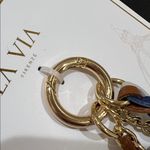 La Via | Italian Leather Heart Bag Charm š¤ Brown Photo 8