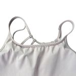 Athleta  Light Purple Strappy Sports Bra Medium Removable Pads Photo 4