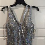 Adrianna Papell Vintage Y2K  evening Sequined Sleeveless Maxi Dress 4 NWT Photo 1