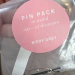 Birdy Grey NWT  Jay Dress in Crepe Taupe Mocha Cream Medium Minimalist Gown Photo 8