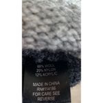 Catherine Malandrino Womens Grey Color Block Wool Sweater Large Boat Neck Cozy Photo 8