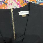 Calvin Klein Tank Top Sleeveless Sheath Black Womens Dress Criss Cross Photo 5